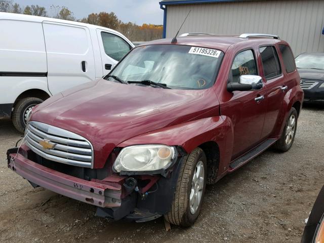 3GNDA23D56S595302 - 2006 CHEVROLET HHR LT MAROON photo 2