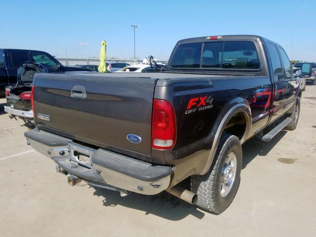 1FTWW31P75EC89927 - 2005 FORD F350 SRW S GRAY photo 4