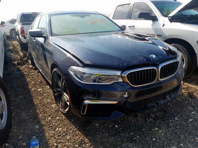 WBAJB9C51JG463765 - 2018 BMW M550XI BLACK photo 1