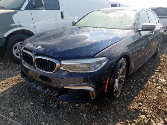 WBAJB9C51JG463765 - 2018 BMW M550XI BLACK photo 2