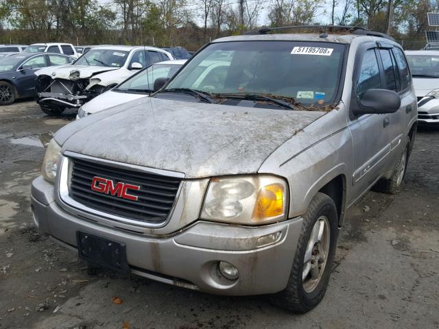 1GKDT13S042224248 - 2004 GMC ENVOY GRAY photo 2