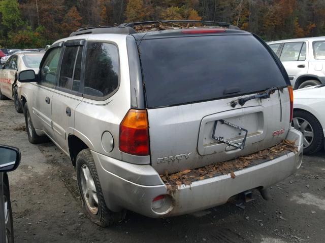 1GKDT13S042224248 - 2004 GMC ENVOY GRAY photo 3