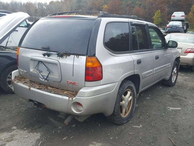 1GKDT13S042224248 - 2004 GMC ENVOY GRAY photo 4