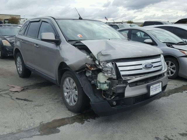 2FMDK38C38BB08890 - 2008 FORD EDGE SEL GRAY photo 1