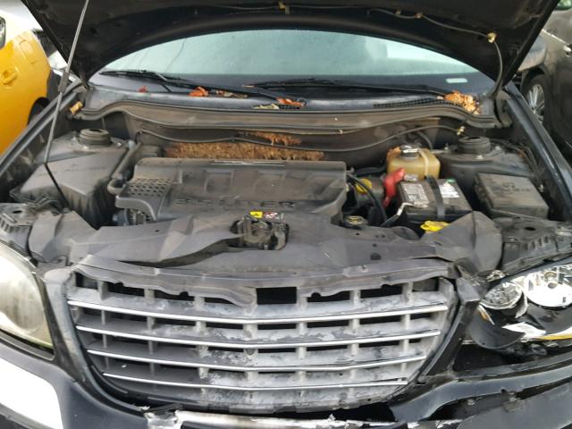 2C4GM68495R672522 - 2005 CHRYSLER PACIFICA T BLACK photo 7