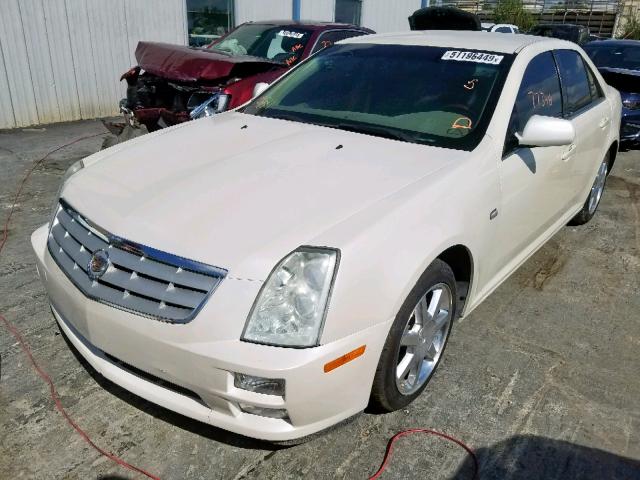 1G6DW677770163487 - 2007 CADILLAC STS CREAM photo 2