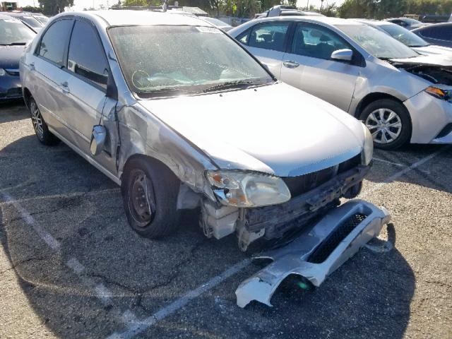 KNAFE122085544591 - 2008 KIA SPECTRA EX SILVER photo 1