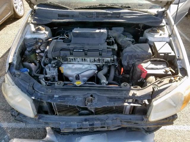 KNAFE122085544591 - 2008 KIA SPECTRA EX SILVER photo 7