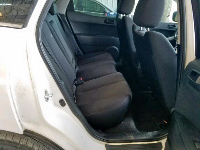 JM3ER293370124740 - 2007 MAZDA CX-7 WHITE photo 6