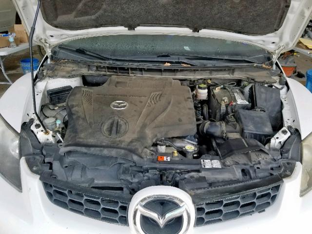 JM3ER293370124740 - 2007 MAZDA CX-7 WHITE photo 7