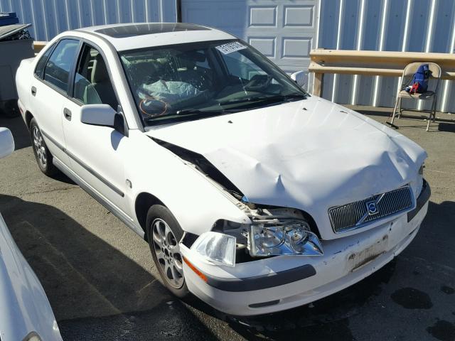 YV1VS29531F697053 - 2001 VOLVO S40 1.9T WHITE photo 1