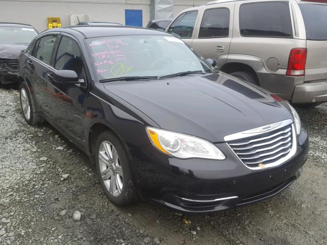 1C3CCBBB3DN696137 - 2013 CHRYSLER 200 TOURIN BLACK photo 1