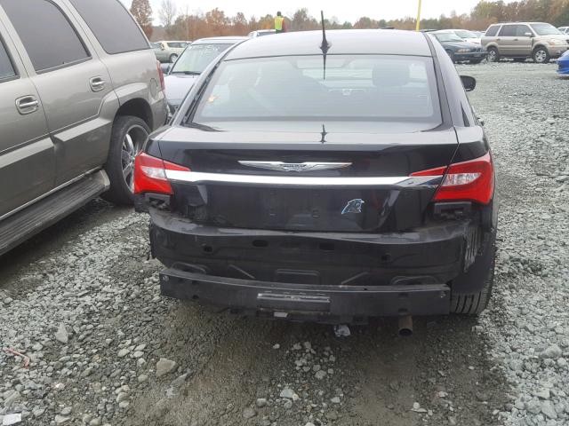 1C3CCBBB3DN696137 - 2013 CHRYSLER 200 TOURIN BLACK photo 9