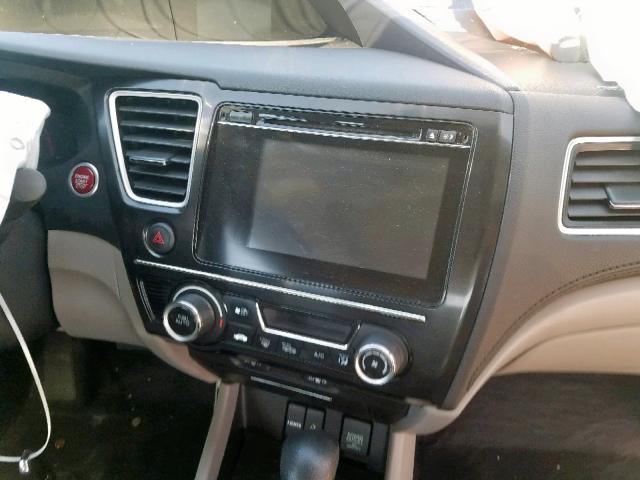 2HGFB2F98FH520524 - 2015 HONDA CIVIC EXL 灰色 照片 9