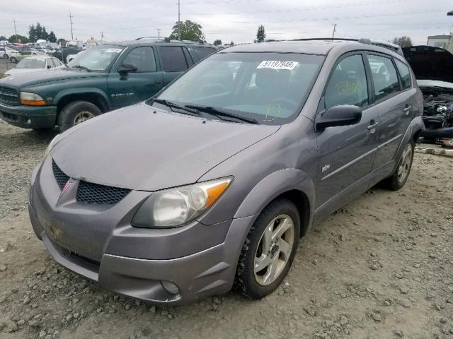 5Y2SL62844Z433912 - 2004 PONTIAC VIBE CHARCOAL photo 2