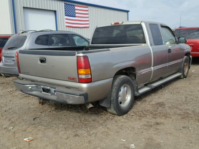 1GTEC19T6YZ159886 - 2000 GMC NEW SIERRA TAN photo 4