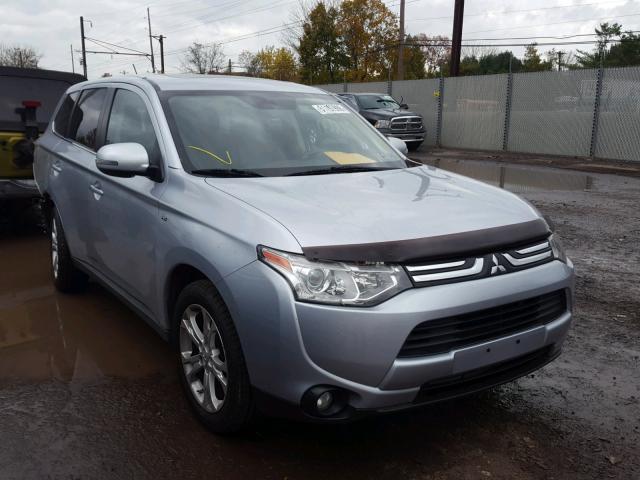 JA4JZ4AX5EZ005513 - 2014 MITSUBISHI OUTLANDER SILVER photo 1