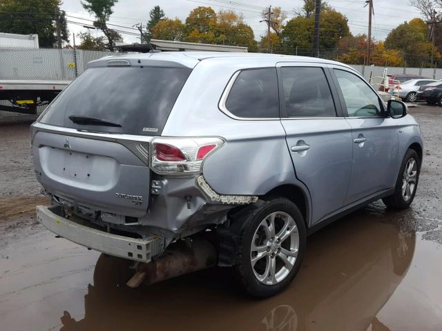 JA4JZ4AX5EZ005513 - 2014 MITSUBISHI OUTLANDER SILVER photo 3