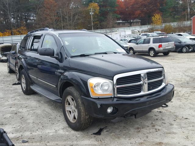 1D4HB58D14F113351 - 2004 DODGE DURANGO LI BLACK photo 1