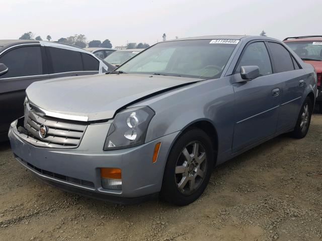 1G6DP577870189006 - 2007 CADILLAC CTS HI FEA BLUE photo 2