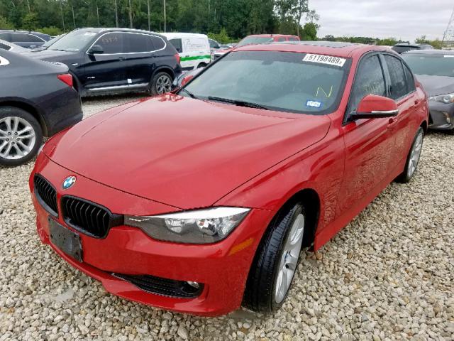 WBA3C3G53ENS68121 - 2014 BMW 320 I XDRI RED photo 2