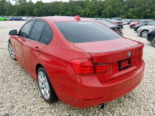 WBA3C3G53ENS68121 - 2014 BMW 320 I XDRI RED photo 3