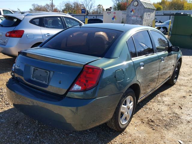 1G8AJ55F66Z157946 - 2006 SATURN ION LEVEL GREEN photo 4
