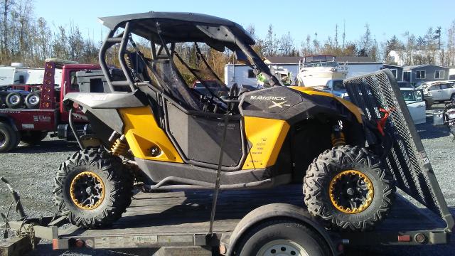 3JBPXLP17DJ003057 - 2013 CAN-AM MAVERICK 1 YELLOW photo 2