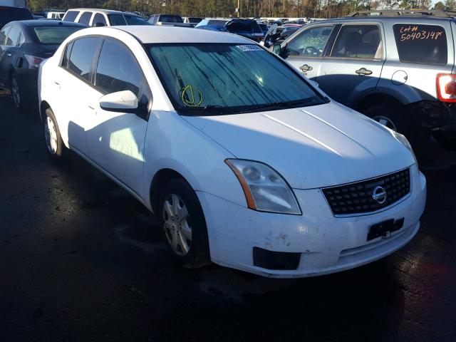 3N1AB61E47L658979 - 2007 NISSAN SENTRA 2.0 WHITE photo 1