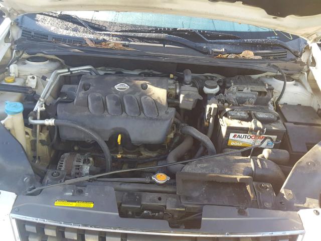 3N1AB61E47L658979 - 2007 NISSAN SENTRA 2.0 WHITE photo 7