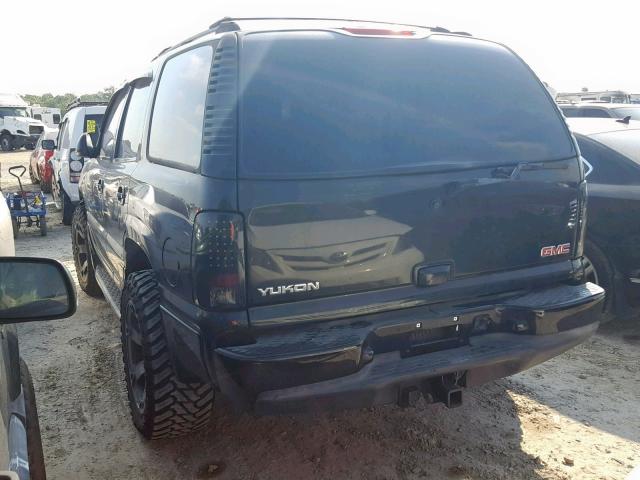 1GKEK63U35J182140 - 2005 GMC YUKON DENA BLACK photo 3