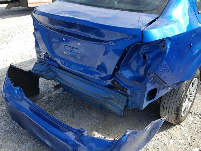 1G1JB5SH7H4159562 - 2017 CHEVROLET SONIC LS 蓝色 照片 9