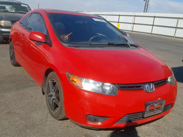 2HGFG12878H565515 - 2008 HONDA CIVIC EX RED photo 1