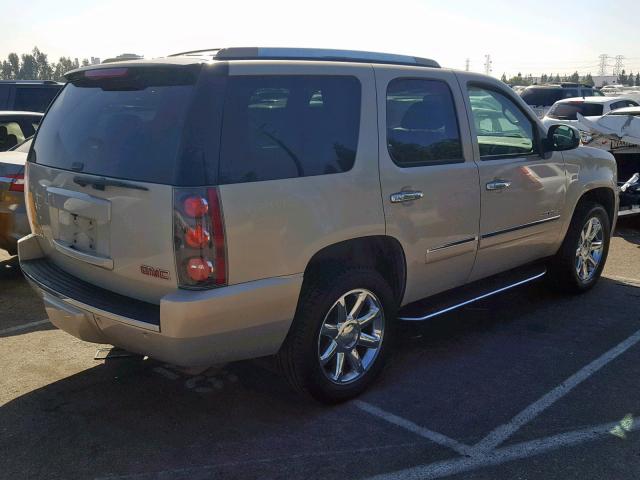 1GKFK03299R282220 - 2009 GMC YUKON DENA TAN photo 4