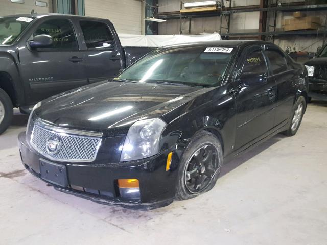 1G6DP577970170741 - 2007 CADILLAC CTS HI FEA BLACK photo 2