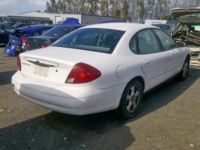 1FAFP55233G191802 - 2003 FORD TAURUS SES WHITE photo 4