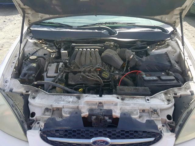 1FAFP55233G191802 - 2003 FORD TAURUS SES WHITE photo 7