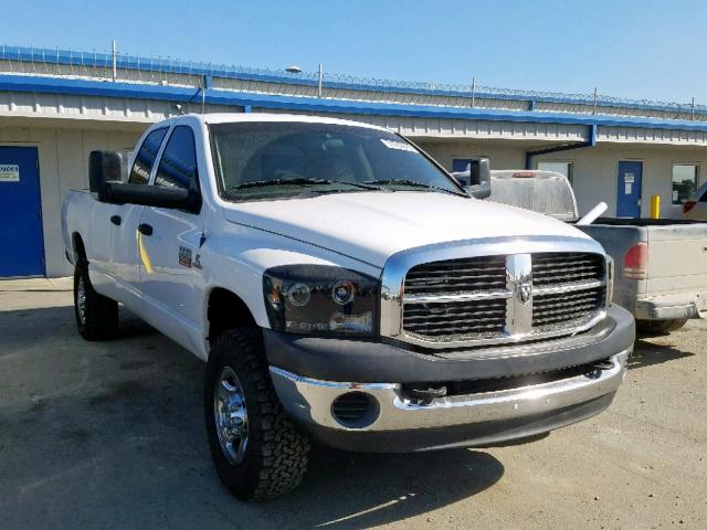 3D7KS28A57G775658 - 2007 DODGE RAM 2500 S Սպիտակ լուսանկար 1