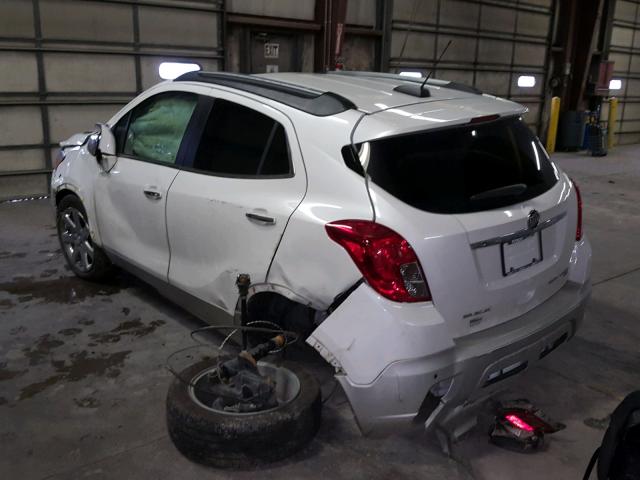 KL4CJHSB9GB532752 - 2016 BUICK ENCORE PRE WHITE photo 3