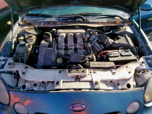 1FALP58S9TA248943 - 1996 FORD TAURUS LX GREEN photo 7