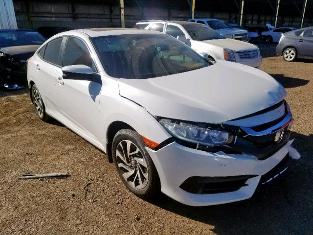 19XFC2F73HE067860 - 2017 HONDA CIVIC EX WHITE photo 1