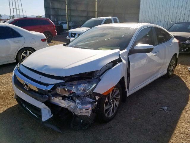 19XFC2F73HE067860 - 2017 HONDA CIVIC EX WHITE photo 2