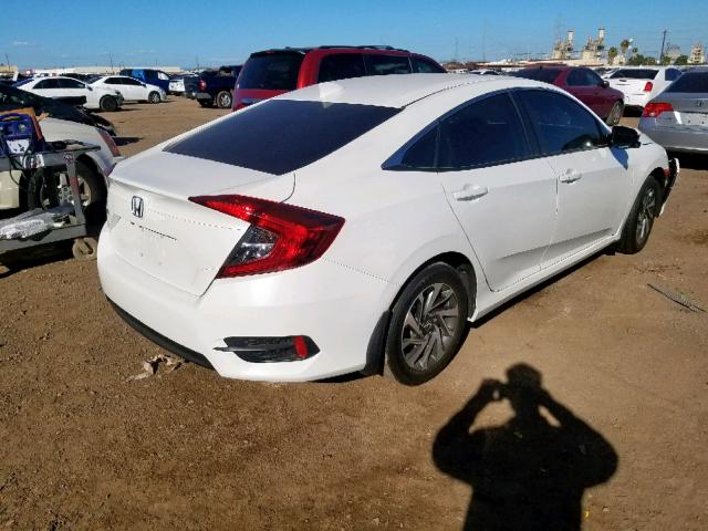 19XFC2F73HE067860 - 2017 HONDA CIVIC EX WHITE photo 4