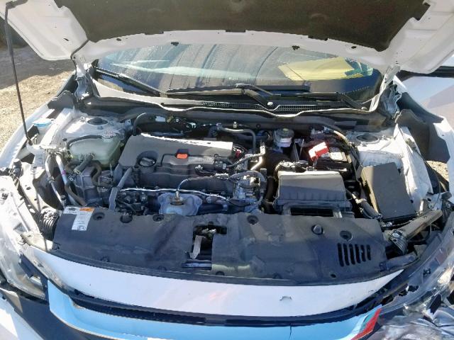 19XFC2F73HE067860 - 2017 HONDA CIVIC EX WHITE photo 7