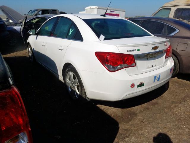 1G1P75SZ8E7100227 - 2014 CHEVROLET CRUZE WHITE photo 3