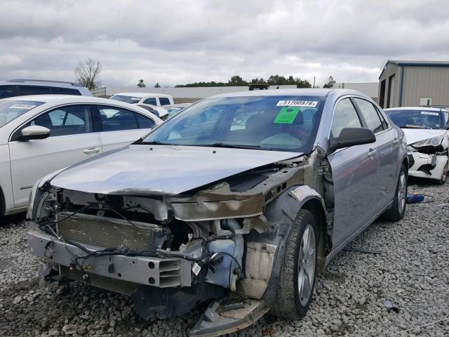 1G1ZA5EUXBF206643 - 2011 CHEVROLET MALIBU LS 银色 照片 2