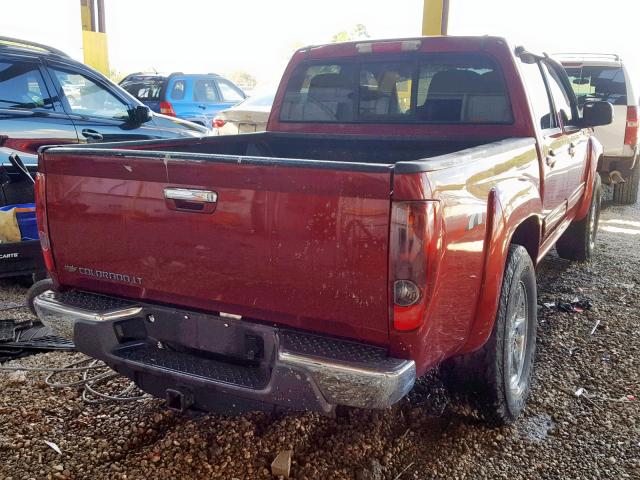 1GCJSDDE1A8129086 - 2010 CHEVROLET COLORADO L RED photo 4