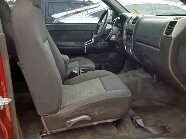 1GCJSDDE1A8129086 - 2010 CHEVROLET COLORADO L RED photo 5