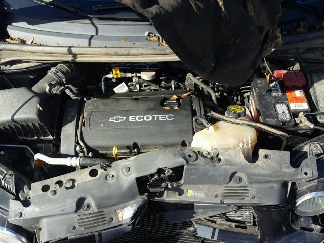 1G1JA5SH7D4242907 - 2013 CHEVROLET SONIC LS 黑色 照片 7