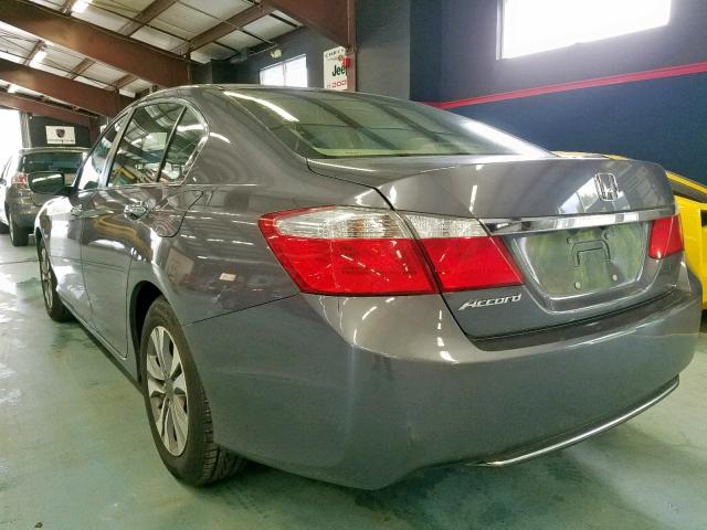 1HGCR2F36FA090503 - 2015 HONDA ACCORD LX GRAY photo 3